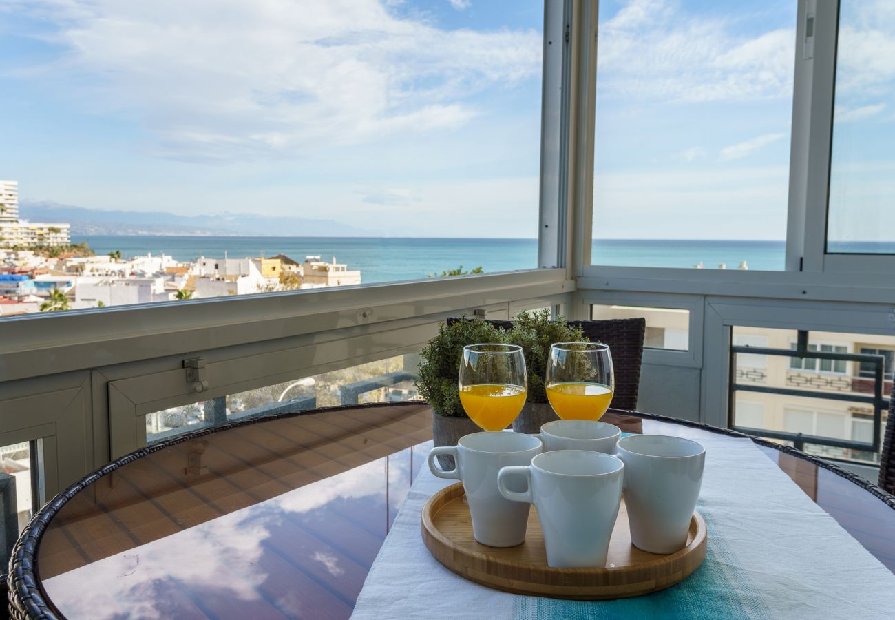 Ferienwohnung in Torremolinos - MalagaSuite Carihuela Seaview