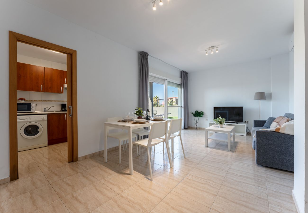 Ferienwohnung in El Ejido - AlmeriaSuite Palm Beach Golf & Pool 1001