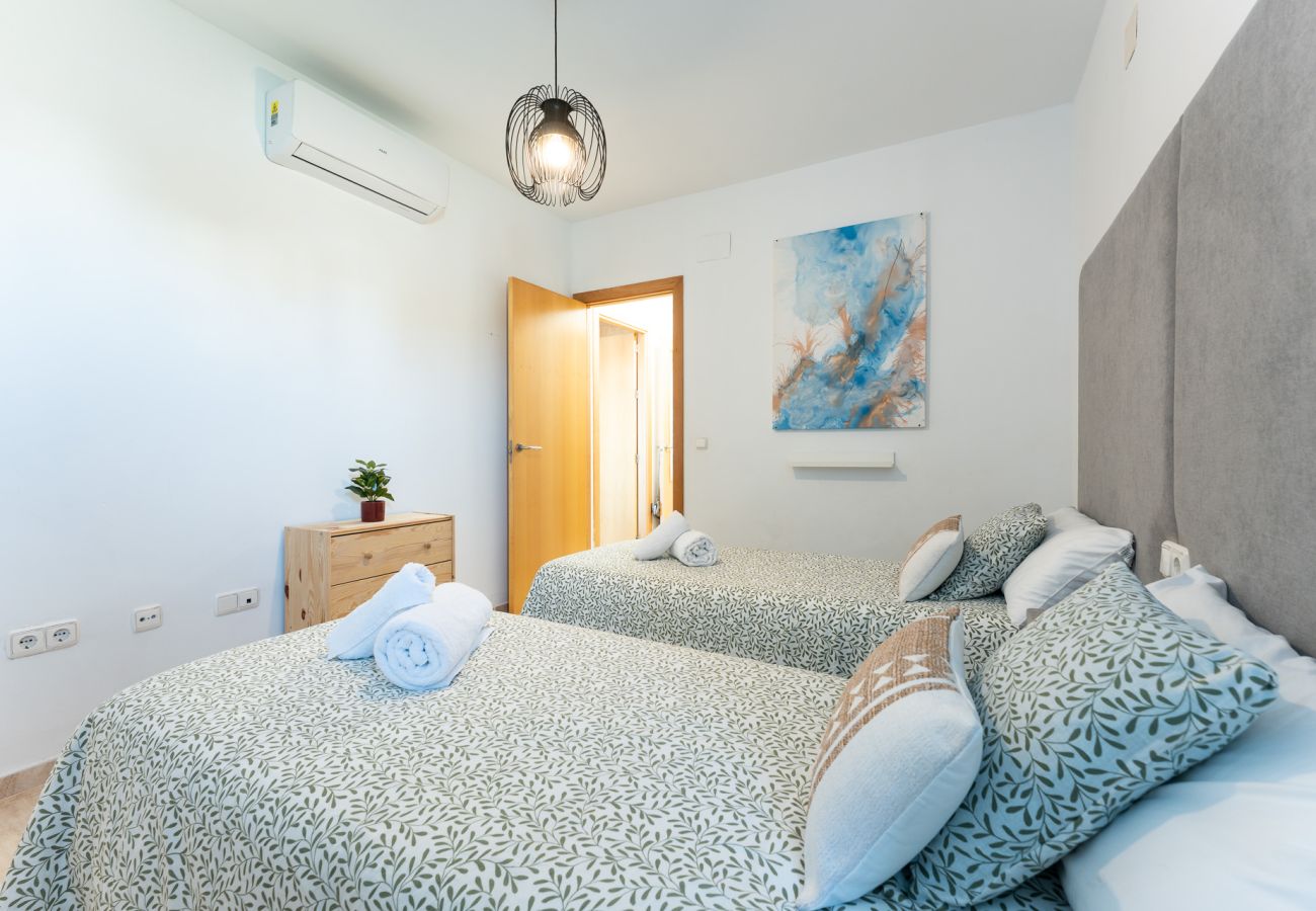 Ferienwohnung in El Ejido - AlmeriaSuite Palm Beach Golf & Pool 1001
