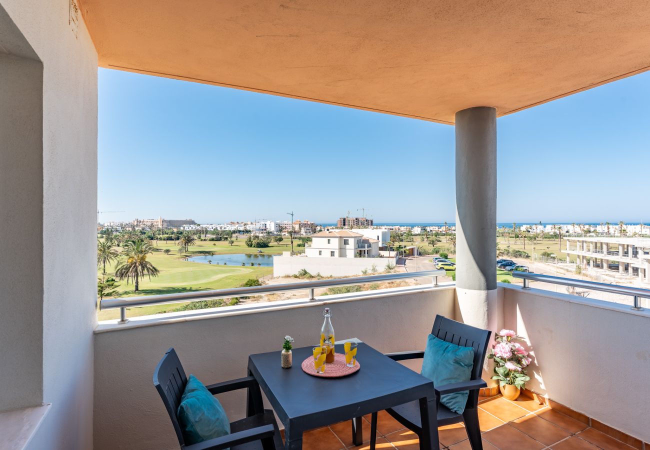Ferienwohnung in El Ejido - AlmeriaSuite Palm Beach Golf & Pool 1301