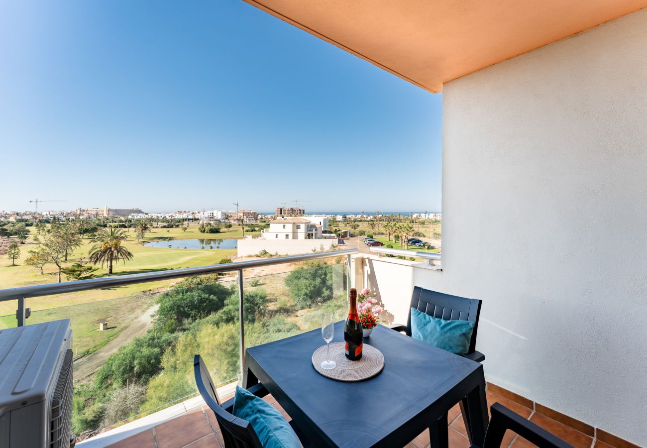Ferienwohnung in El Ejido - AlmeriaSuite Palm Beach Golf & Pool 1302