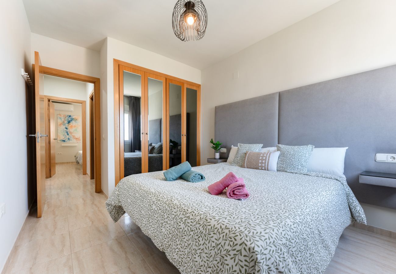 Ferienwohnung in El Ejido - AlmeriaSuite Palm Beach Golf & Pool 3301