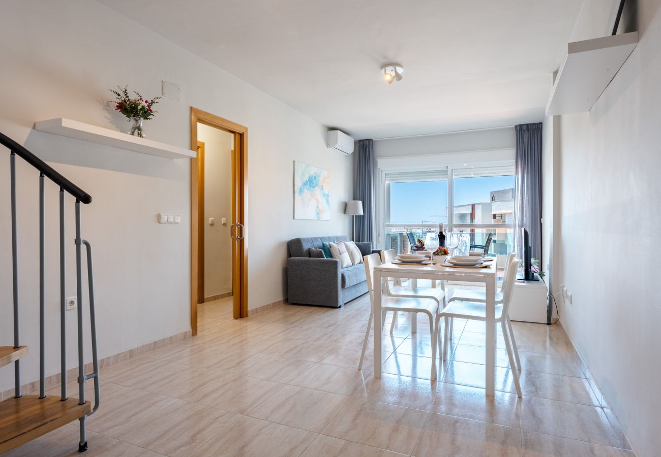 Ferienwohnung in El Ejido - AlmeriaSuite Palm Beach Golf & Pool 3305
