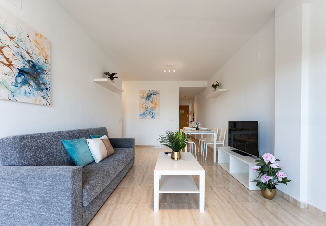 Ferienwohnung in El Ejido - AlmeriaSuite Palm Beach Golf & Pool 6303