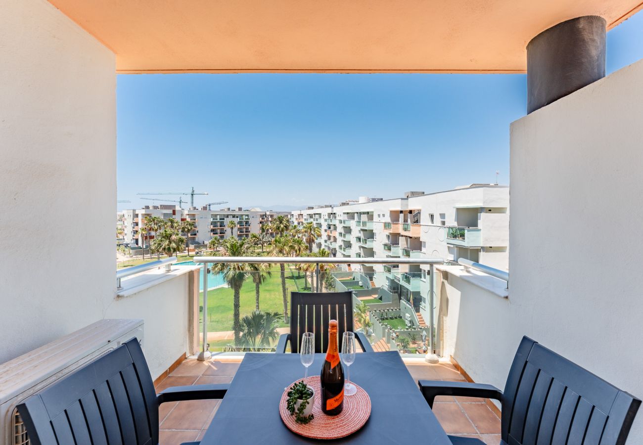 Ferienwohnung in El Ejido - AlmeriaSuite Palm Beach Golf & Pool 6306