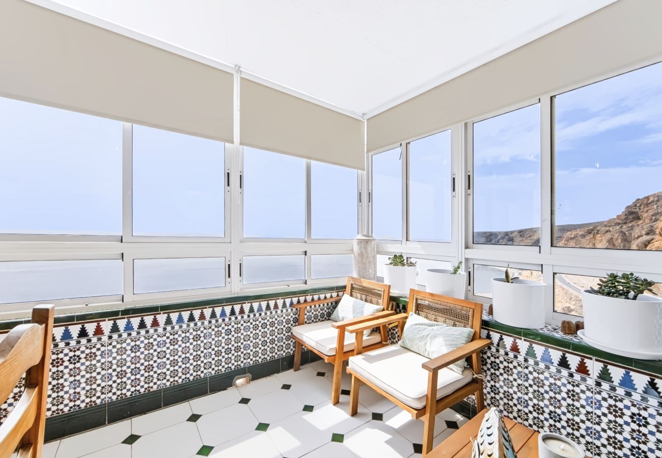 Apartment in Almería - AlmeriaSuite El Barco Mar Azul