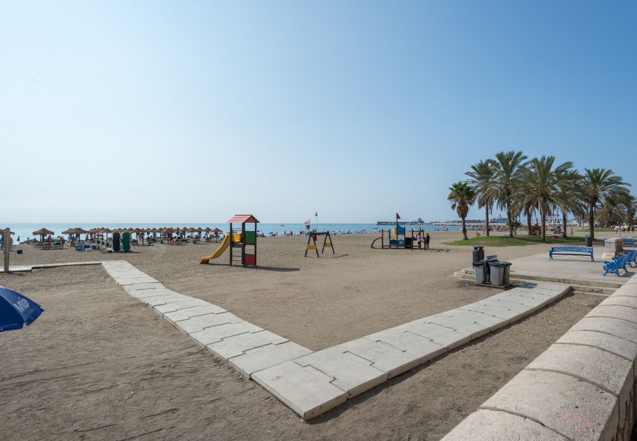 公寓 在 Málaga - MalagaSuite Front Beach Malagueta