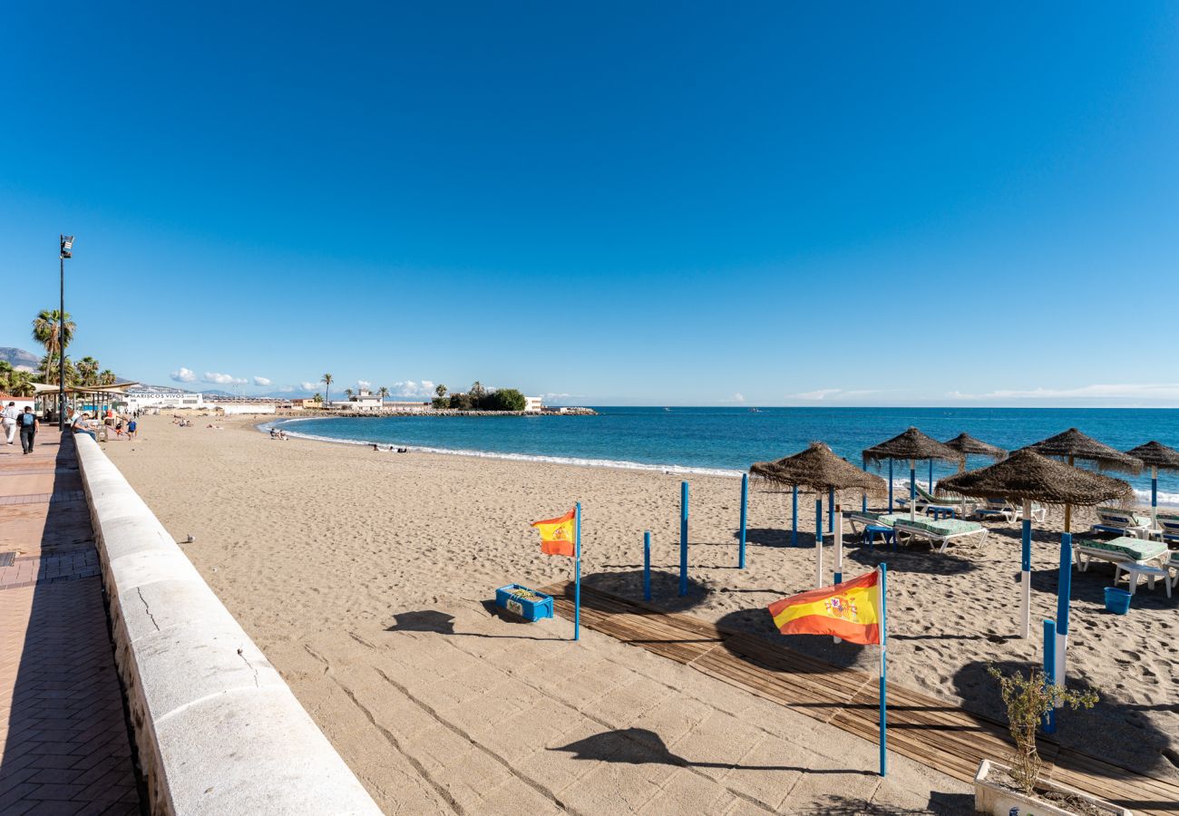 公寓 在 Fuengirola - MalagaSuite First Line Beach Terrace